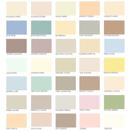 dulux silk emulsion colour chart.